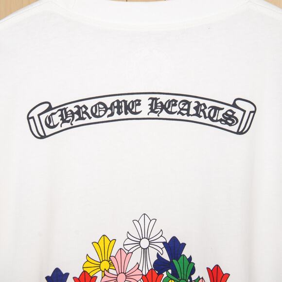 Chrome Hearts Men's Classic White Long Sleeve Shirt - Picture 3 of 4